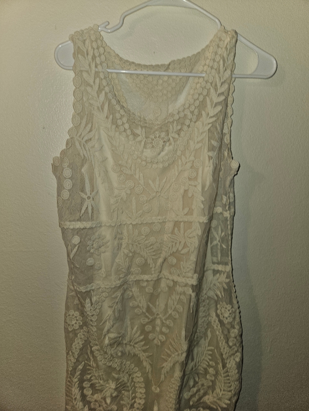 Express Womans Beige Sleeveless Dress Size M